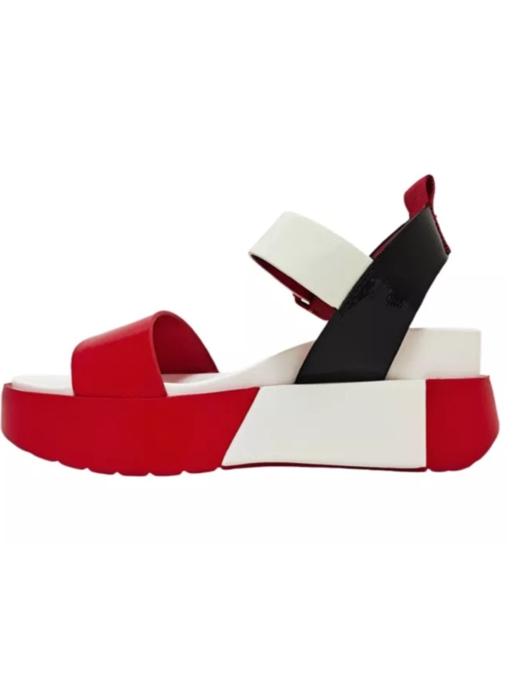 New In Box. Ninety Union Wonder Platform Wedge Sandal. Size 7